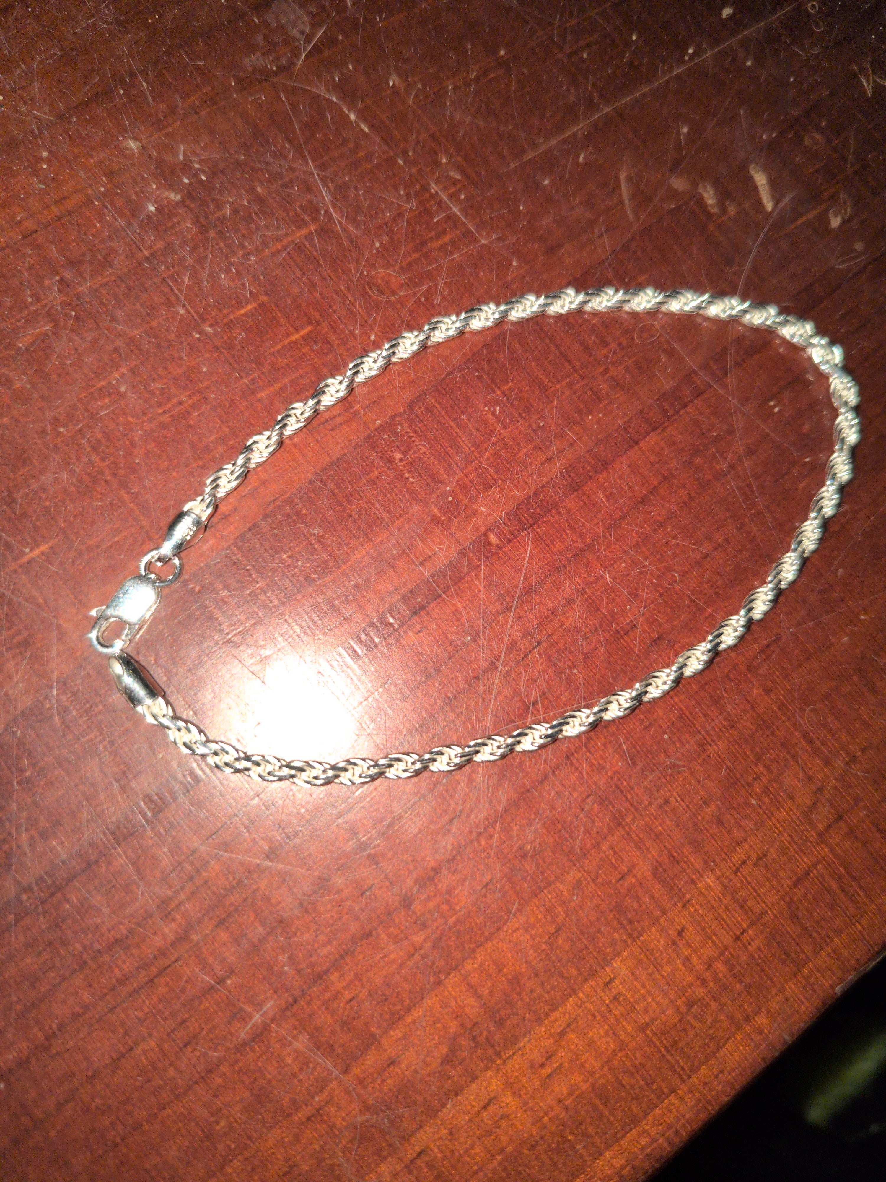 Sterling silver Italian made.